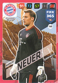 Manuel Neuer Bayern Munchen 2018 FIFA 365 #160